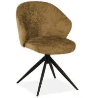 MX Sofa Eetkamerstoel Jane - Microstof - Curry - MxSofa
