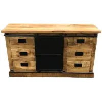 WGXL Collection Dressoir Toon - Klein - Mangohout - 145 cm -