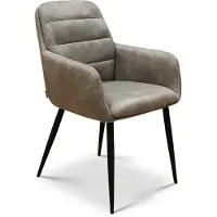 MX Sofa Eetkamerstoel Bailey - Microvezel - Liver - MxSofa