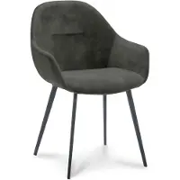 WGXL Collection Eetkamerstoel Tailor - Stof Adore - Hunter -