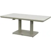 Qopps Tuintafel Rizon - Hoogte verstelbaar - Latte light - Sinterstone -