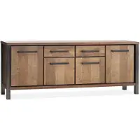 Maxfurn Dressoir Kinga Groot - Lamulux - Old teak -