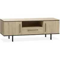 Maxfurn TV-kast Santorini Groot - Lamulux - Fresh oak -