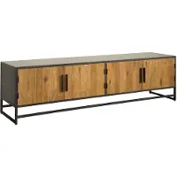Tower Living TV-meubel Felino Groot - Recycled Teak - Metaal -
