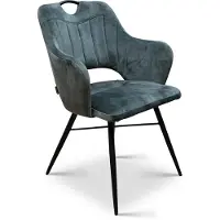 MX Sofa Eetkamerstoel Jewel - Fluweel - Groen - MxSofa