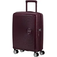 American Tourister Soundbox Spinner 55/20 TSA Expandable wild cherry