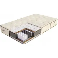 FDM sentimo matras 120x200 multipocket kokos h3/h4