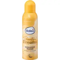 Balea Bodylotion Mousse Beautiful Dreams | 1x 200 ml - Met argan- en amandelolie | Zoete geur van Pistache en Gezouten Karamel