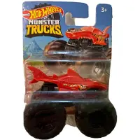 Hot Wheels LAVA SHARK MONSTER TRUCKS BLACK RED 1:64 HW (HFB96) SHORT CARD