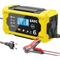Eafc Professionele Acculader - 12/ 6A - Reparatiemodus - Druppellader - Acculader voor Auto / Motor / Scooter / Boot / Camper
