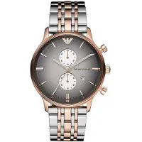 Giorgio Armani Emporio AR1721 Heren Gianni Horloge Twee Toon
