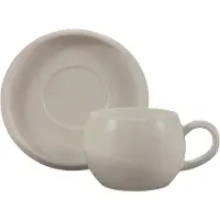 Almina Lissa Bonna - Koffieset - 12-delig - Wit - 220ml - Porselein - Koffiekopjes