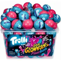Trolli Flavor Bombs - zure wormen ballen - Saure Gluhwurmchen