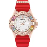 Philipp Plein Watches Plein Majesty Dames Rode Horloge PWOFA0325
