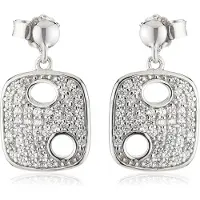 Orphelia Dames 925 Sterling Zilveren Oorbellen - Zilver ZO-5098