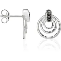 Orphelia Dames 925 Sterling Zilveren Stud Oorbellen - Zilver ZO-5023