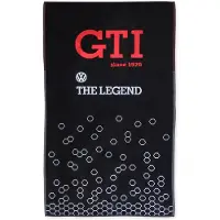 Brisa VW Collection - Volkswagen GTI groot, stijlvol & aaibaar zacht strand/sauna handdoek, geweldig cadeau idee/VW fan souvenir (The Legend)
