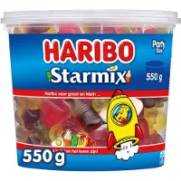 Haribo Starmix Assortiment Fruitgums 550 g