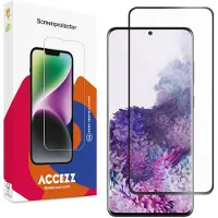 Accezz Gehard Glas Full Cover Screenprotector voor de Samsung Galaxy S20 Plus