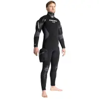 Cressi Ice 2024 7 Mm Semi Dry Suit Zwart XL Man