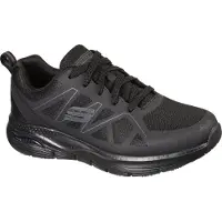 SKECHERS ARCH FIT SR AXTELL Heren Mesh Sneakers Zwart