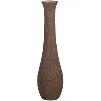 Mica Vaas Gerecycled Glas - Donkerbruin - 27 X 28 X 101 Cm