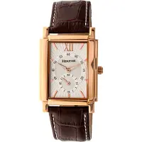 Heritor Automatic Heritor automatisch Frederick lederen band horloge