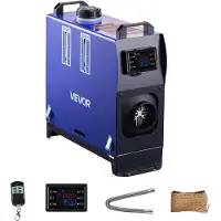 Vevor Dieselverwarming/luchtverwarmer 8 kW DC 12 V/24 V Draagbare standverwarming met afstandsbediening en lcd-scherm
