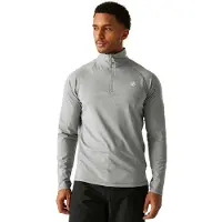 Dare 2b Dare2b Fuse Up Ii Sweatshirt Met Halve Rits Grijs M Man