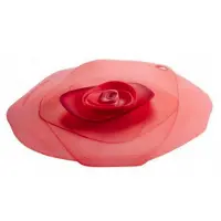 Charles Viancin - Roos roze/rood deksel 23cm - vershouddeksel
