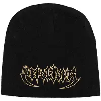 Sepultura Beanie - Original Logo - zwart - Maat Standard
