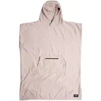 Ocean & Earth Lightweight Hooded Poncho Beige