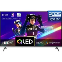 Chiq U50QST - Smart TV 50 Inch - 4K QLED Google TV - UHD - 2025 Nieuw