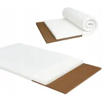 Syma Topper Matras 140x200 cm Kokos Schuim H3/H4 Hard - Met Rits in Elastiek