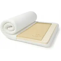 Syma Toppermatras 80x200 cm - Visco & Latex - H2 - 6cm
