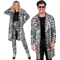 Hobby Hall Shiney Stripes Pailletten Jas Zebra