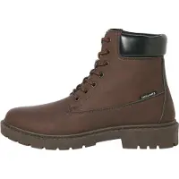 Jack & Jones Veterboots 'JFWTHAMES' donkerbruin / zwart