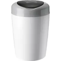 Tommee tippee Simplee Sangenic luieremmer - voor maximaal 23 luiers - 1 navulcassette - wit