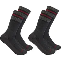 Carhartt Synthetic-wool Blend Boot Sock 2 Pack Sb7742m | Maat: L