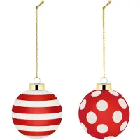 Alessi Kerstbal Delight Christmas Bauble Set 2 (2-delig)