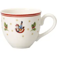 Villeroy & Boch Toy's Delight espressokopje 10 cl Wit-rood