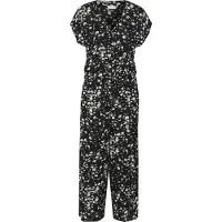 Kaffe Jumpsuit 'Beathe' zwart / wit