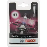 Bosch 1x H7 lamp voor grootlicht, 12V, 55W, PX26d, halogeen, artikelnummer 1 987 301 137