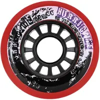 Powerslide - 80mm Hurricane Red 4-pack - Skate Wielen