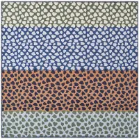 Codello Doek blauw / groen / oranje / zwart / wit