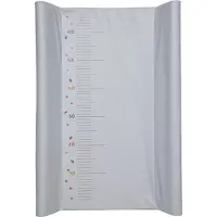 BabyCalin - Ultralichte verschoontafel met stippen 50 x 70 cm - 100% PVC - Grijs