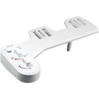 Aqualine Easy Cleaning Bidetopzet koud/warm water, polypropyleen