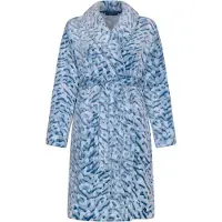 Pastunette Badjas - Wild Dreams - Fleece - Blauw - Maat 44