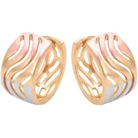 NAEMI Oorbellen goud / rose-goud / grijs
