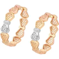 NAEMI Oorbellen goud / rose-goud / zilver